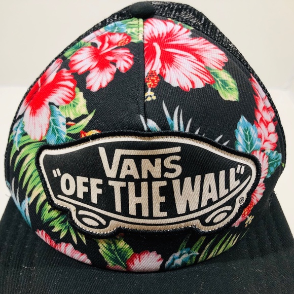 Vans Off The Wall Skateboard Hat Cap Floral - Picture 2 of 3